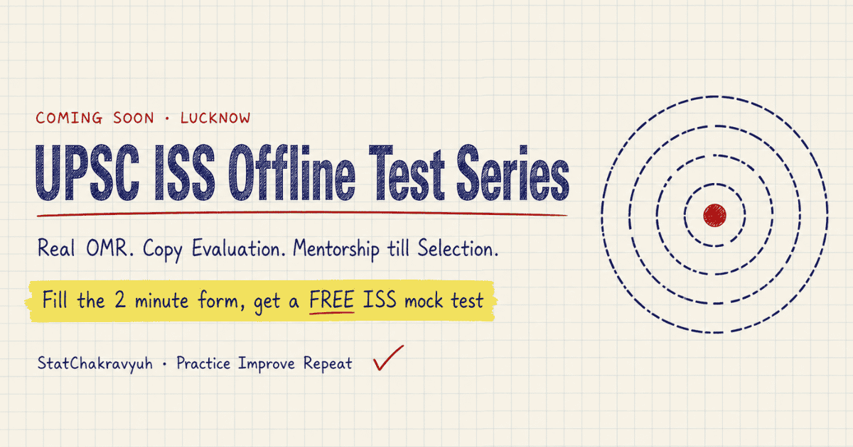 UPSC ISS Offline Test Series Lucknow