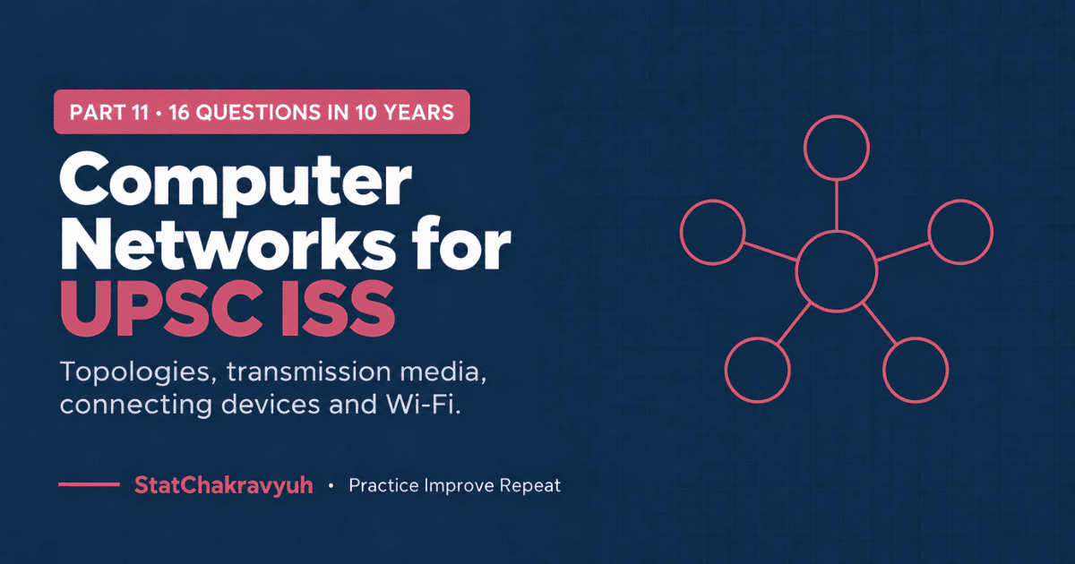Computer Networks for UPSC ISS