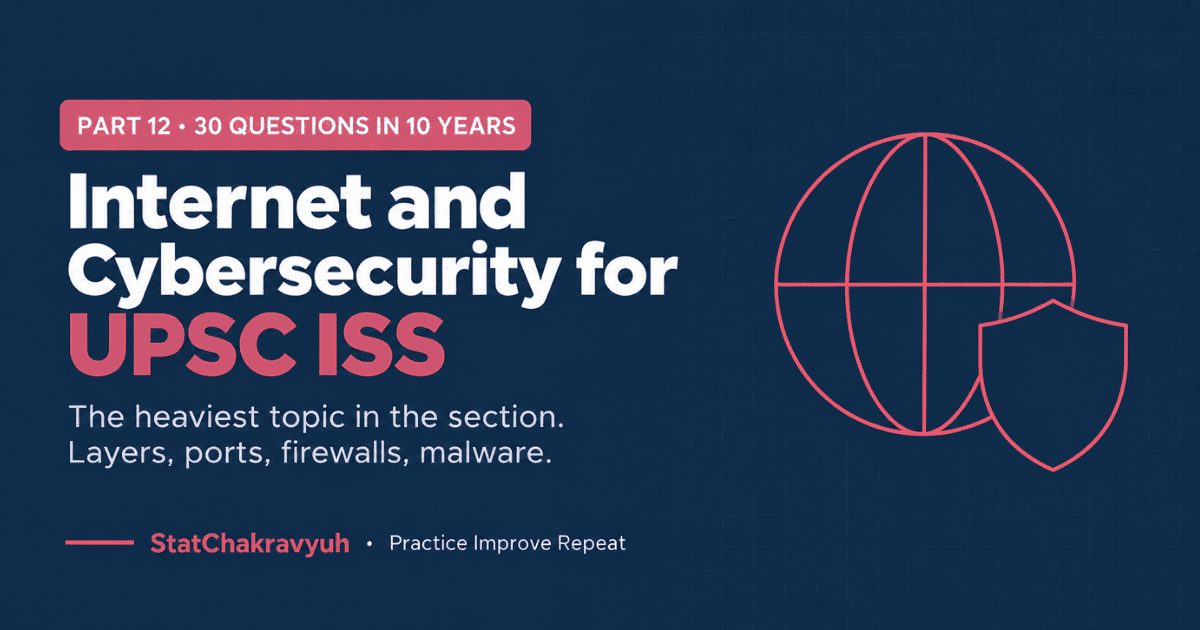 Internet and Cybersecurity for UPSC ISS